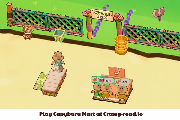 play Capybara Mart game