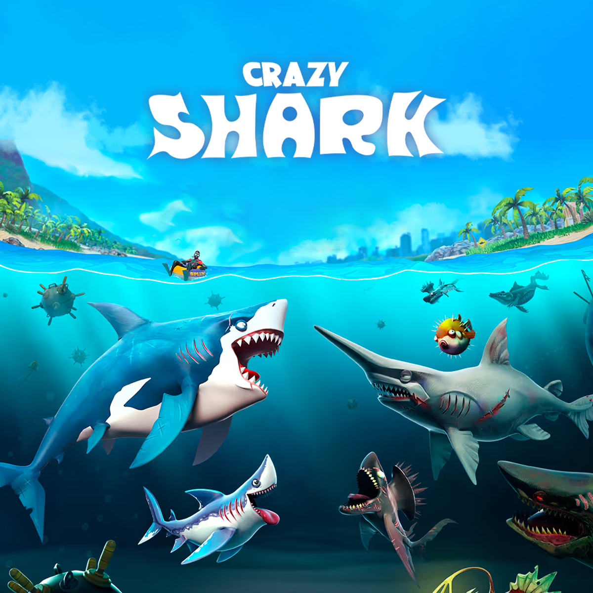 How to play Crazy Shark