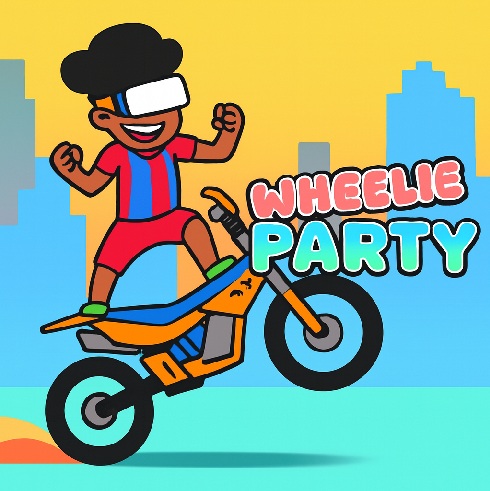 How to control in Wheelie Party